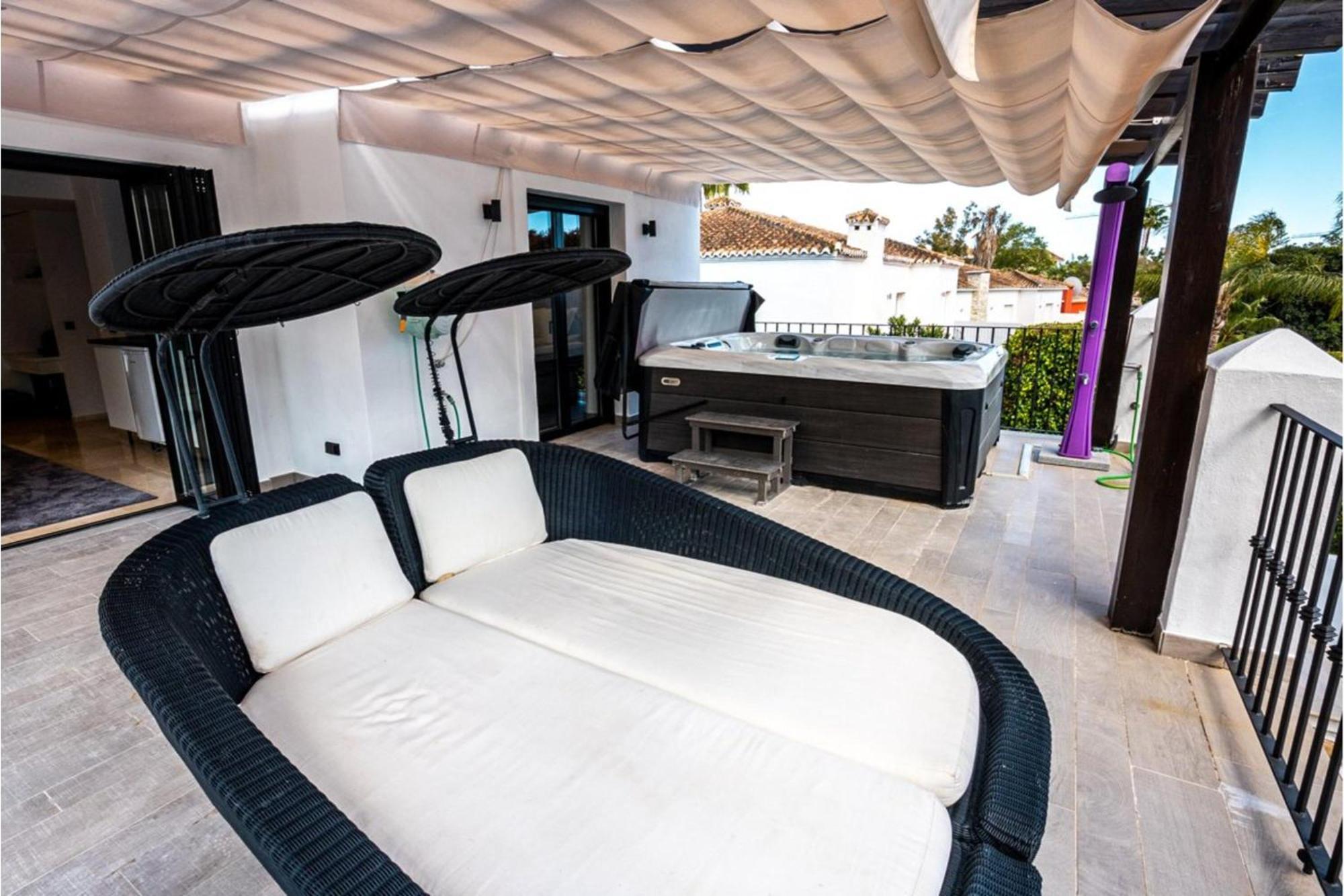 Villa New Zacaluca Pool Sauna & Gym - Happy Rentals Marbella Dış mekan fotoğraf
