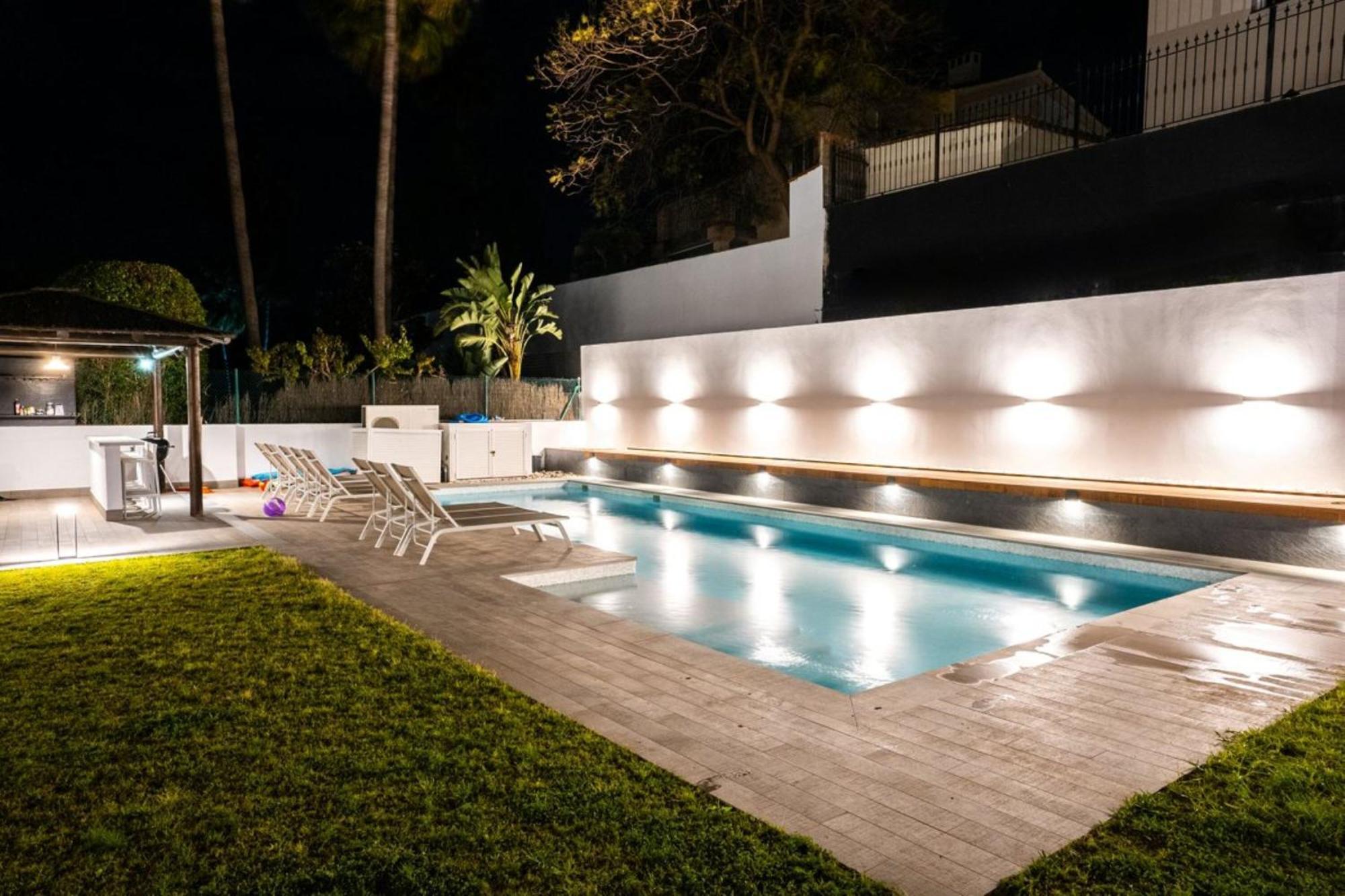 Villa New Zacaluca Pool Sauna & Gym - Happy Rentals Marbella Dış mekan fotoğraf