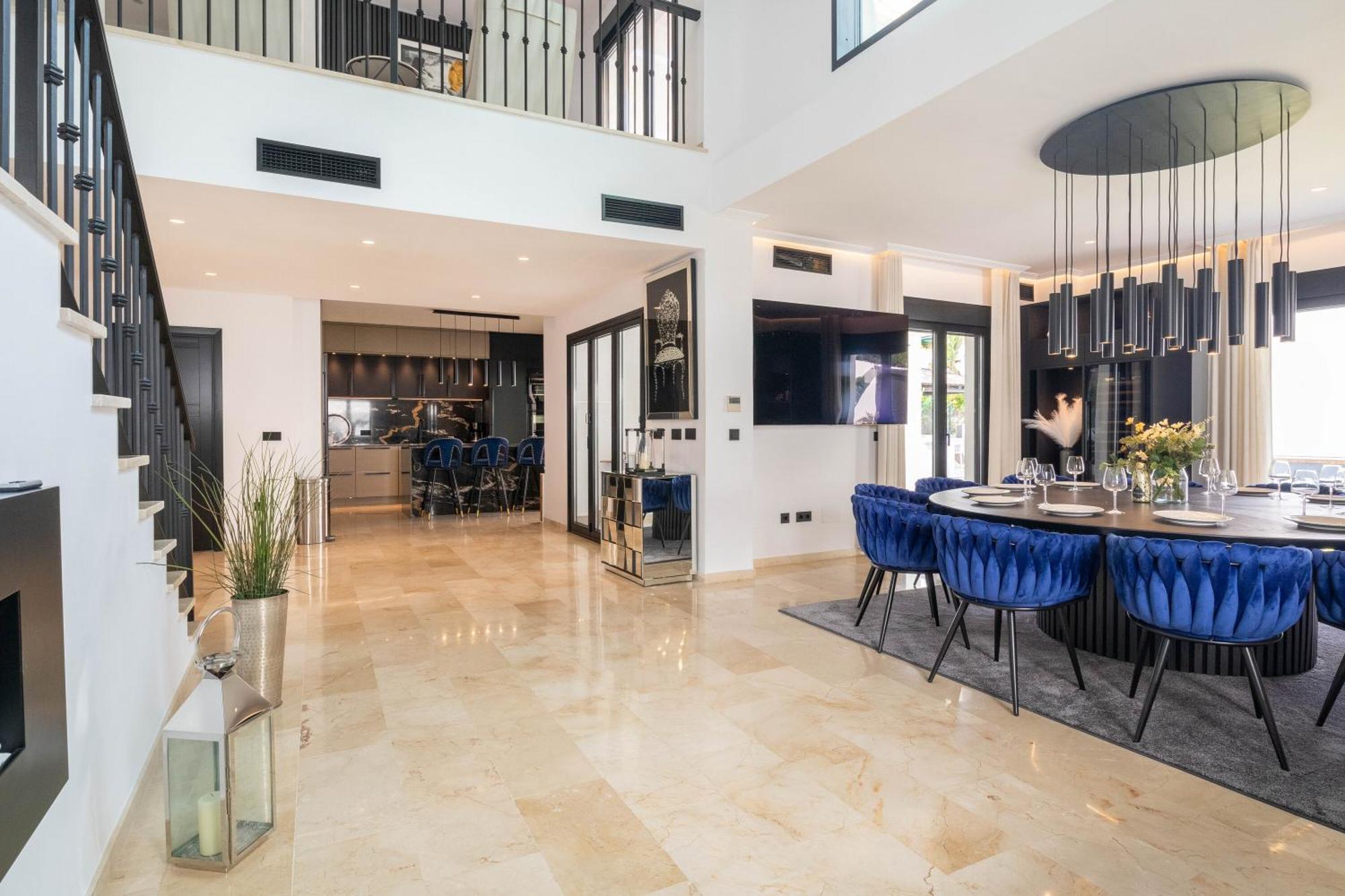 Villa New Zacaluca Pool Sauna & Gym - Happy Rentals Marbella Dış mekan fotoğraf