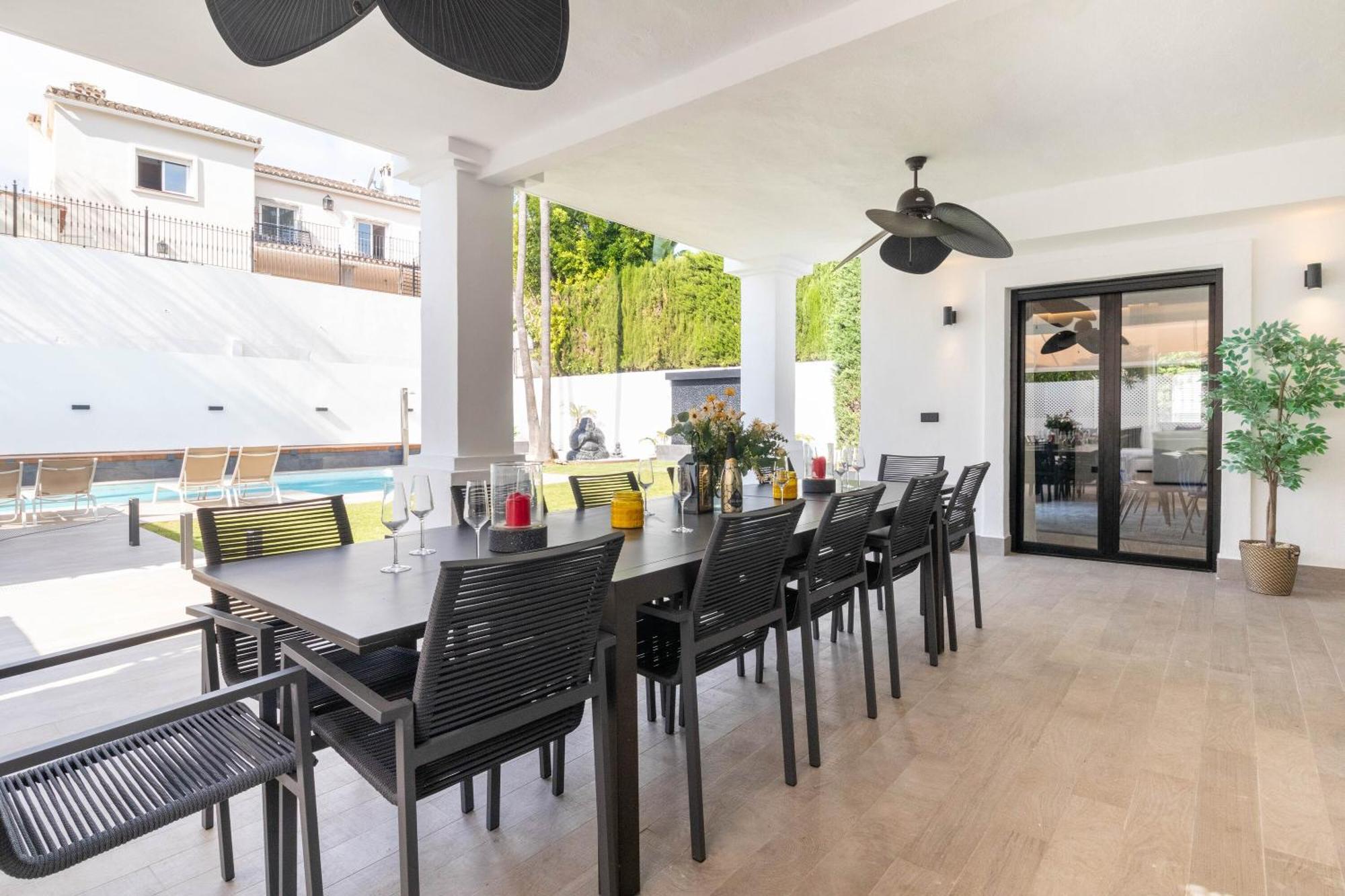 Villa New Zacaluca Pool Sauna & Gym - Happy Rentals Marbella Dış mekan fotoğraf