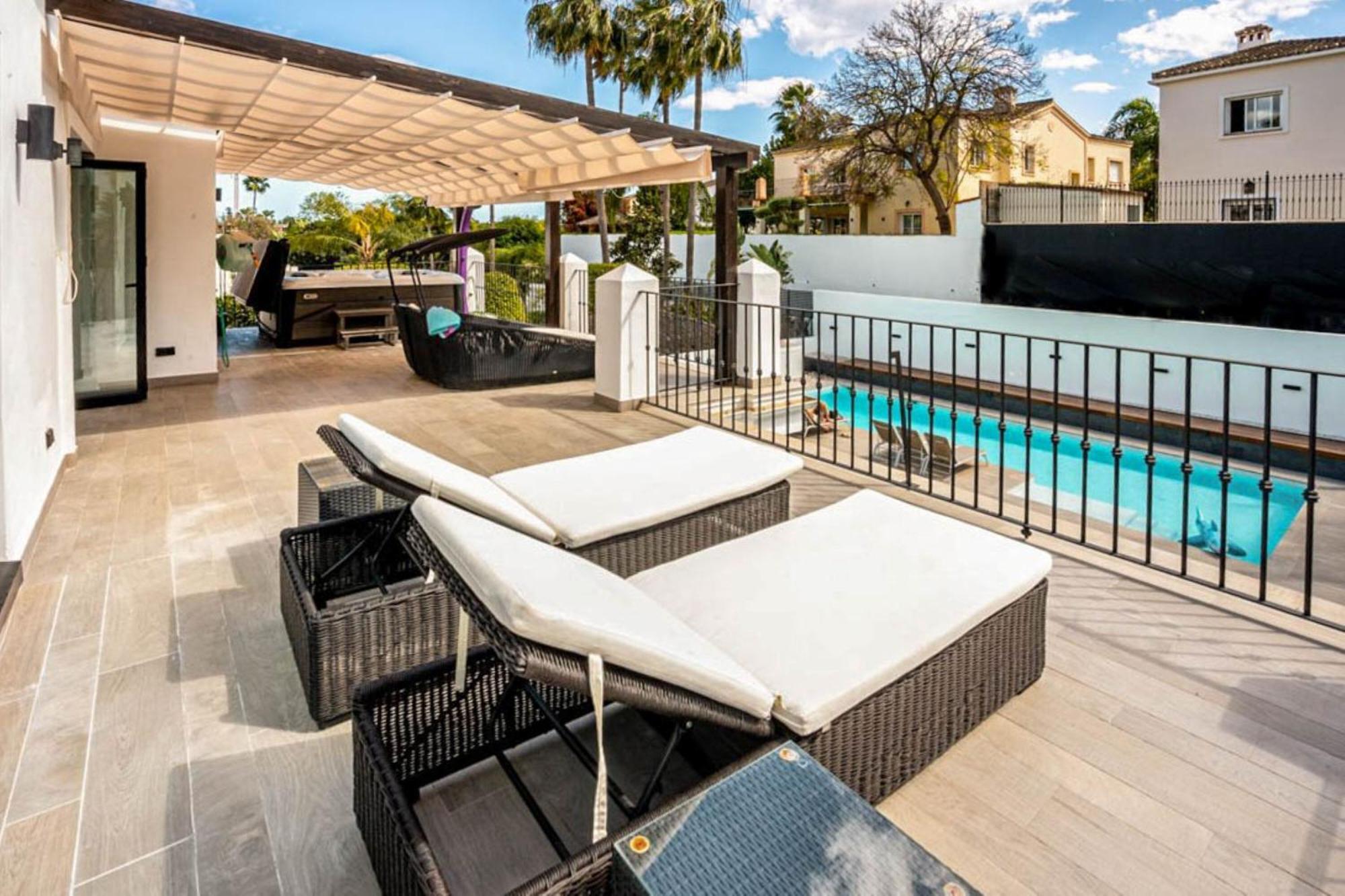 Villa New Zacaluca Pool Sauna & Gym - Happy Rentals Marbella Dış mekan fotoğraf